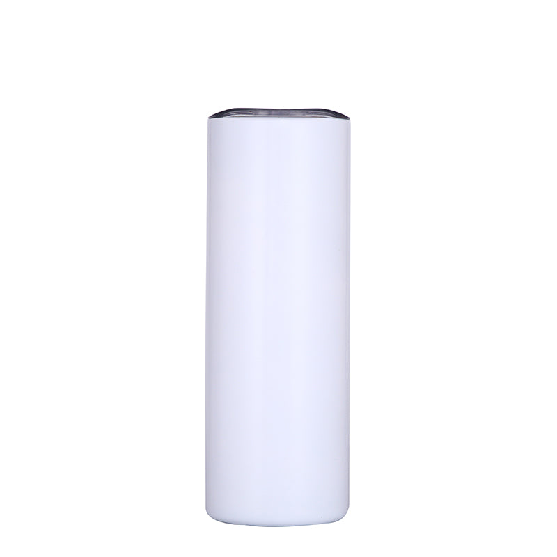 20oz Sublimation Skinny Strainght Insulated Tumbler Tumblers ，20