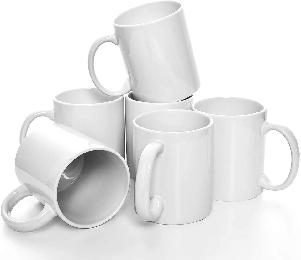 Ceramic Sublimation Coffee Cups / Mugs – Granny's Sublimation Blanks RTS