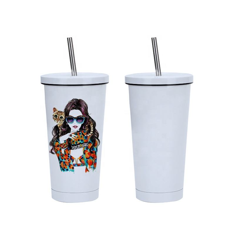 Smoothie Tumbler,smoothie tumbler with straw,Sublimation Stainless Stee