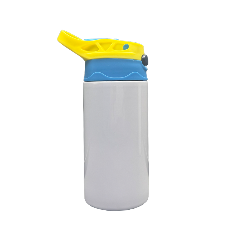 12oz Kid sublimation Strainght Insulated Tumbler cute sippy cup，sippy cup  tumblers，small tumbler with straw