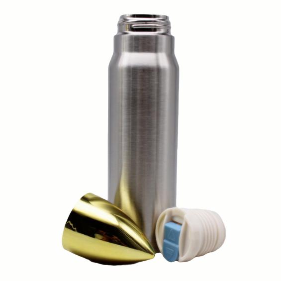 17oz sublimation water bottle bullet stainless steel double wall with lid  (tumblers vacuum flasks & mugs)，wholesale tumblers，stainless steel cups