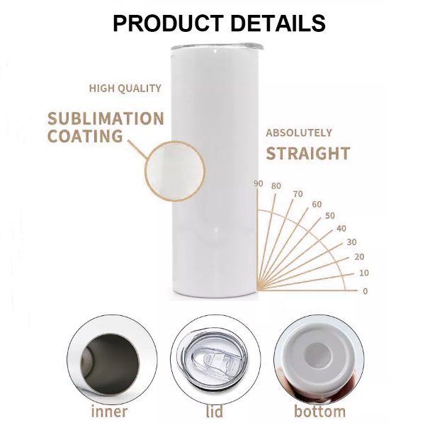 22oz/30oz Case (25 Units) Sublimation Fatty tumbler