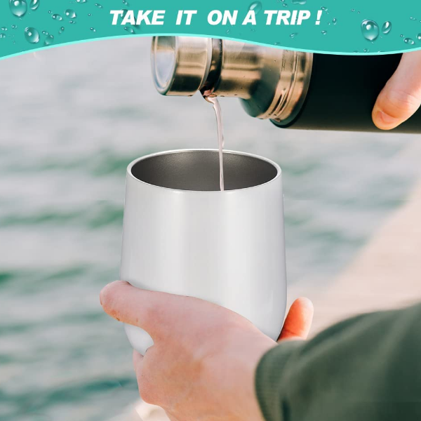 12oz Coffee Mug Sublimation Mug With Handle Tumbler Double Walled  Insulation Vacuum With Lid – Tumblerbulk