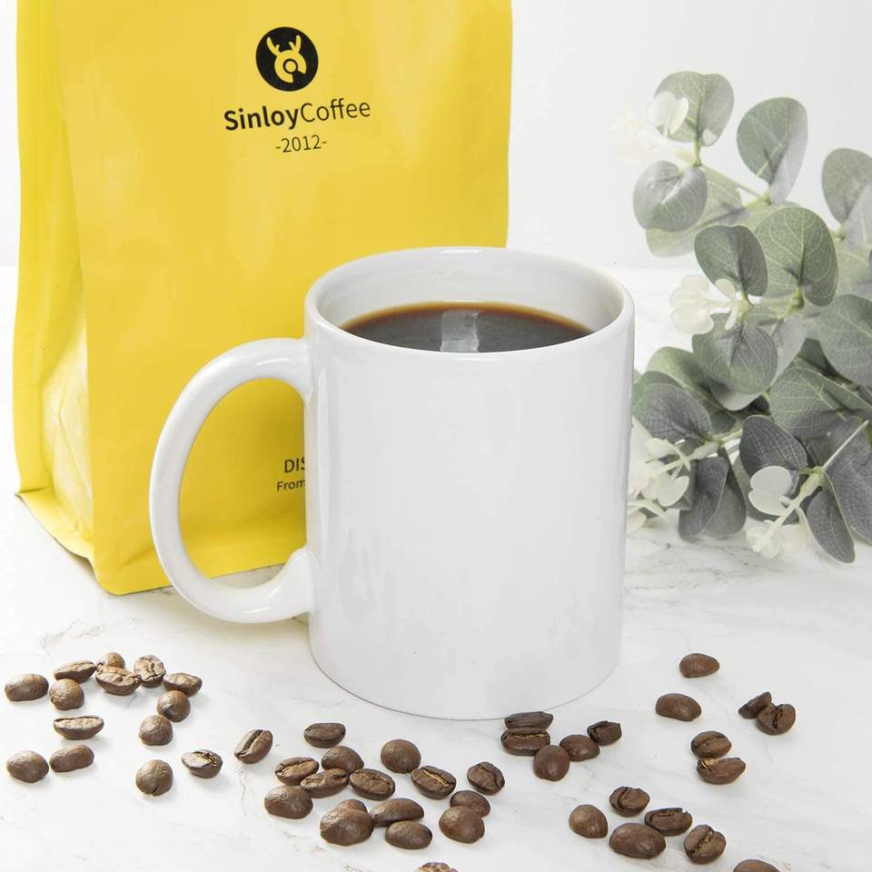 Blank License Plate Border Coffee Mug by Bigalbaloo Stock - Pixels
