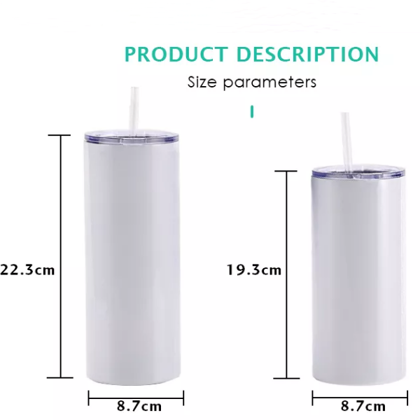 22oz/30oz Case (25 Units) Sublimation Fatty tumbler
