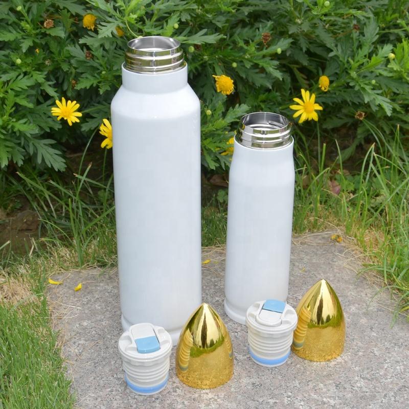 6 Pack Sublimation Water Bottle Blanks, 24oz Stainless Steel